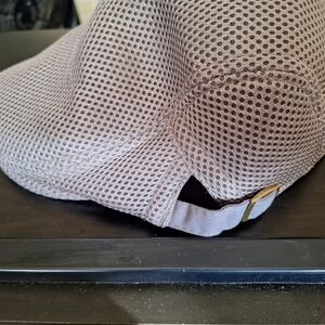 Gray Mesh Corduroy Cap